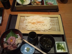 かごの屋の食事