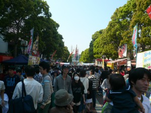 多摩センターのお祭り風景