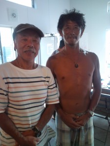 逗子ウインドサーフィンスクールにて